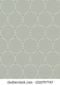 Geometric ornamental vector pattern. Seamless design texture.