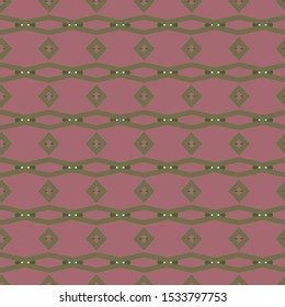 Geometric ornamental vector pattern. Seamless design texture.
