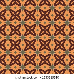 Geometric ornamental vector pattern. Seamless design texture.