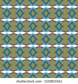 Geometric ornamental vector pattern. Seamless design texture.