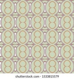 Geometric ornamental vector pattern. Seamless design texture.
