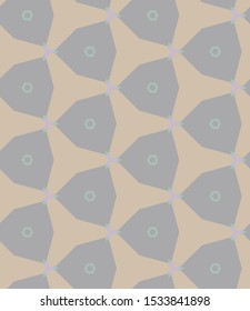Geometric ornamental vector pattern. Seamless design texture.