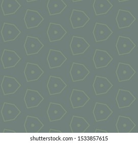 Geometric ornamental vector pattern. Seamless design texture.