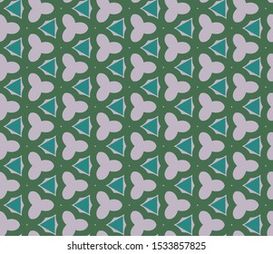 Geometric ornamental vector pattern. Seamless design texture.