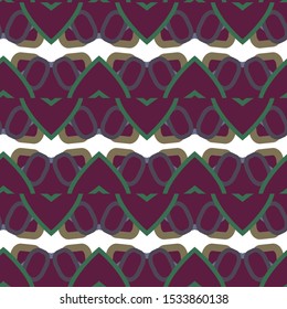 Geometric ornamental vector pattern. Seamless design texture.