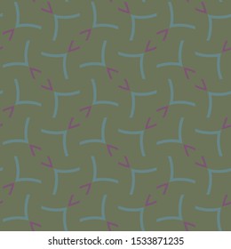 Geometric ornamental vector pattern. Seamless design texture.