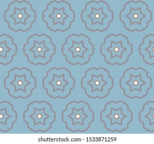 Geometric ornamental vector pattern. Seamless design texture.
