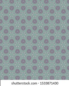 Geometric ornamental vector pattern. Seamless design texture.