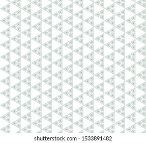 Geometric ornamental vector pattern. Seamless design texture.