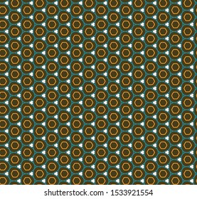 Geometric ornamental vector pattern. Seamless design texture.