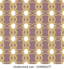 Geometric ornamental vector pattern. Seamless design texture.