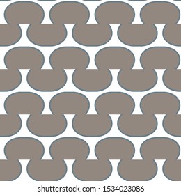 Geometric ornamental vector pattern. Seamless design texture.