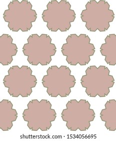 Geometric ornamental vector pattern. Seamless design texture.