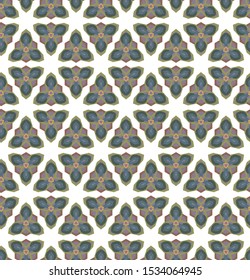 Geometric ornamental vector pattern. Seamless design texture.