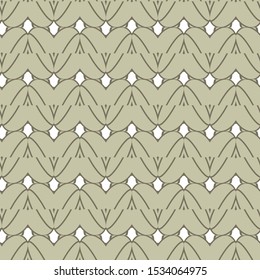 Geometric ornamental vector pattern. Seamless design texture.
