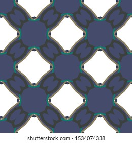 Geometric ornamental vector pattern. Seamless design texture.