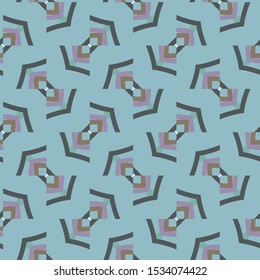 Geometric ornamental vector pattern. Seamless design texture.