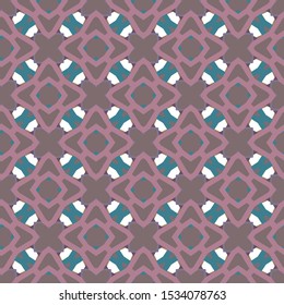 Geometric ornamental vector pattern. Seamless design texture.