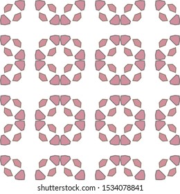 Geometric ornamental vector pattern. Seamless design texture.