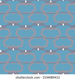 Geometric ornamental vector pattern. Seamless design texture.