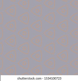 Geometric ornamental vector pattern. Seamless design texture.
