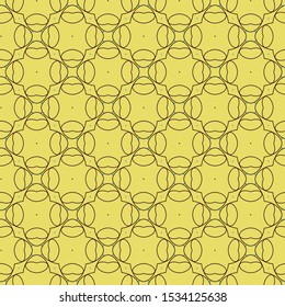 Geometric ornamental vector pattern. Seamless design texture.