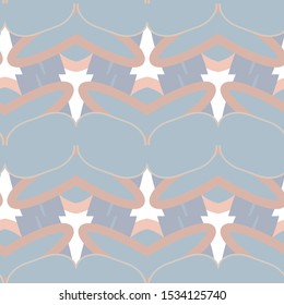 Geometric ornamental vector pattern. Seamless design texture.