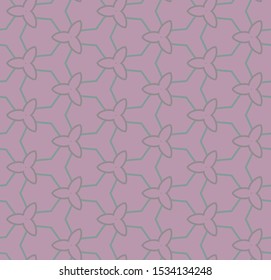 Geometric ornamental vector pattern. Seamless design texture.