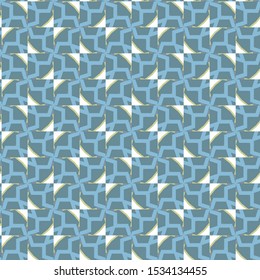 Geometric ornamental vector pattern. Seamless design texture.