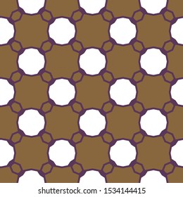 Geometric ornamental vector pattern. Seamless design texture.
