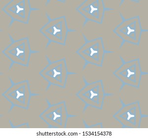 Geometric ornamental vector pattern. Seamless design texture.