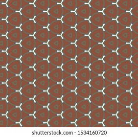Geometric ornamental vector pattern. Seamless design texture.