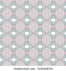 Geometric ornamental vector pattern. Seamless design texture.