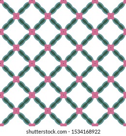 Geometric ornamental vector pattern. Seamless design texture.