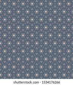 Geometric ornamental vector pattern. Seamless design texture.
