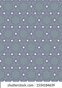 Geometric ornamental vector pattern. Seamless design texture.