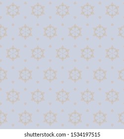 Geometric ornamental vector pattern. Seamless design texture.