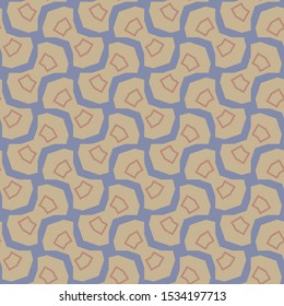 Geometric ornamental vector pattern. Seamless design texture.