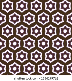 Geometric ornamental vector pattern. Seamless design texture.