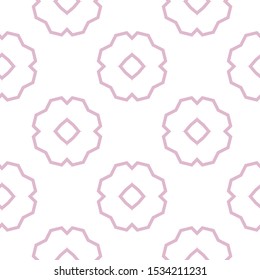Geometric ornamental vector pattern. Seamless design texture.