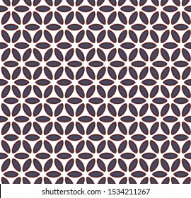 Geometric ornamental vector pattern. Seamless design texture.