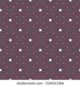 Geometric ornamental vector pattern. Seamless design texture.