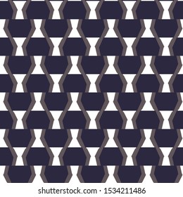 Geometric ornamental vector pattern. Seamless design texture.