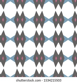 Geometric ornamental vector pattern. Seamless design texture.