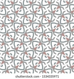 Geometric ornamental vector pattern. Seamless design texture.