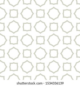 Geometric ornamental vector pattern. Seamless design texture.