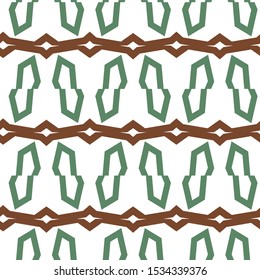 Geometric ornamental vector pattern. Seamless design texture.