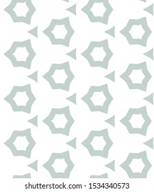 Geometric ornamental vector pattern. Seamless design texture.