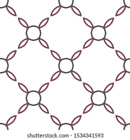 Geometric ornamental vector pattern. Seamless design texture.