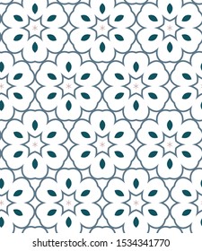 Geometric ornamental vector pattern. Seamless design texture.
